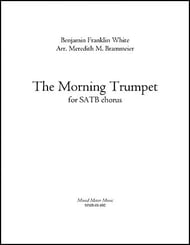 The Morning Trumpet for SATB chorus SATB choral sheet music cover Thumbnail